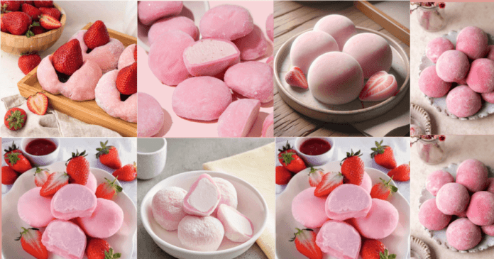 Strawberry-Mochi-Ice-Cream