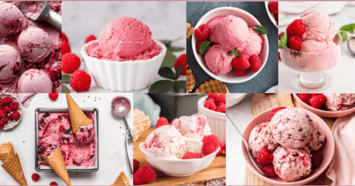 Raspberry Ice Cream