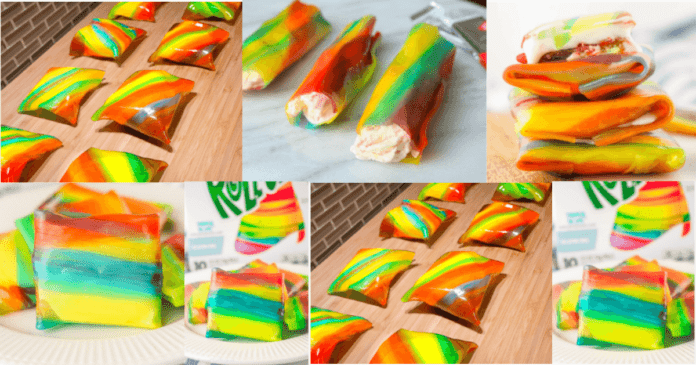 fruit roll up ice cream