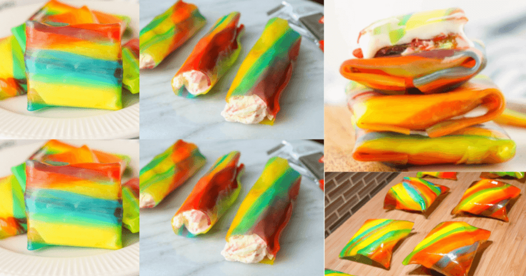 Fruit Roll Up Ice Cream
